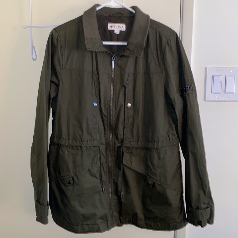 MERONA zip up utility jacket